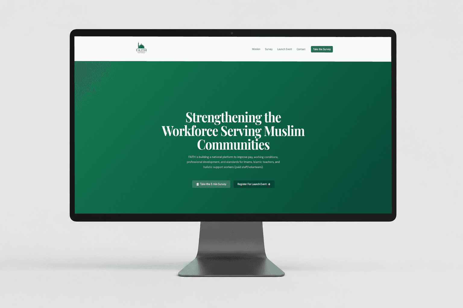F.A.I.T.H — Website Design & Development project by Digital Pillars